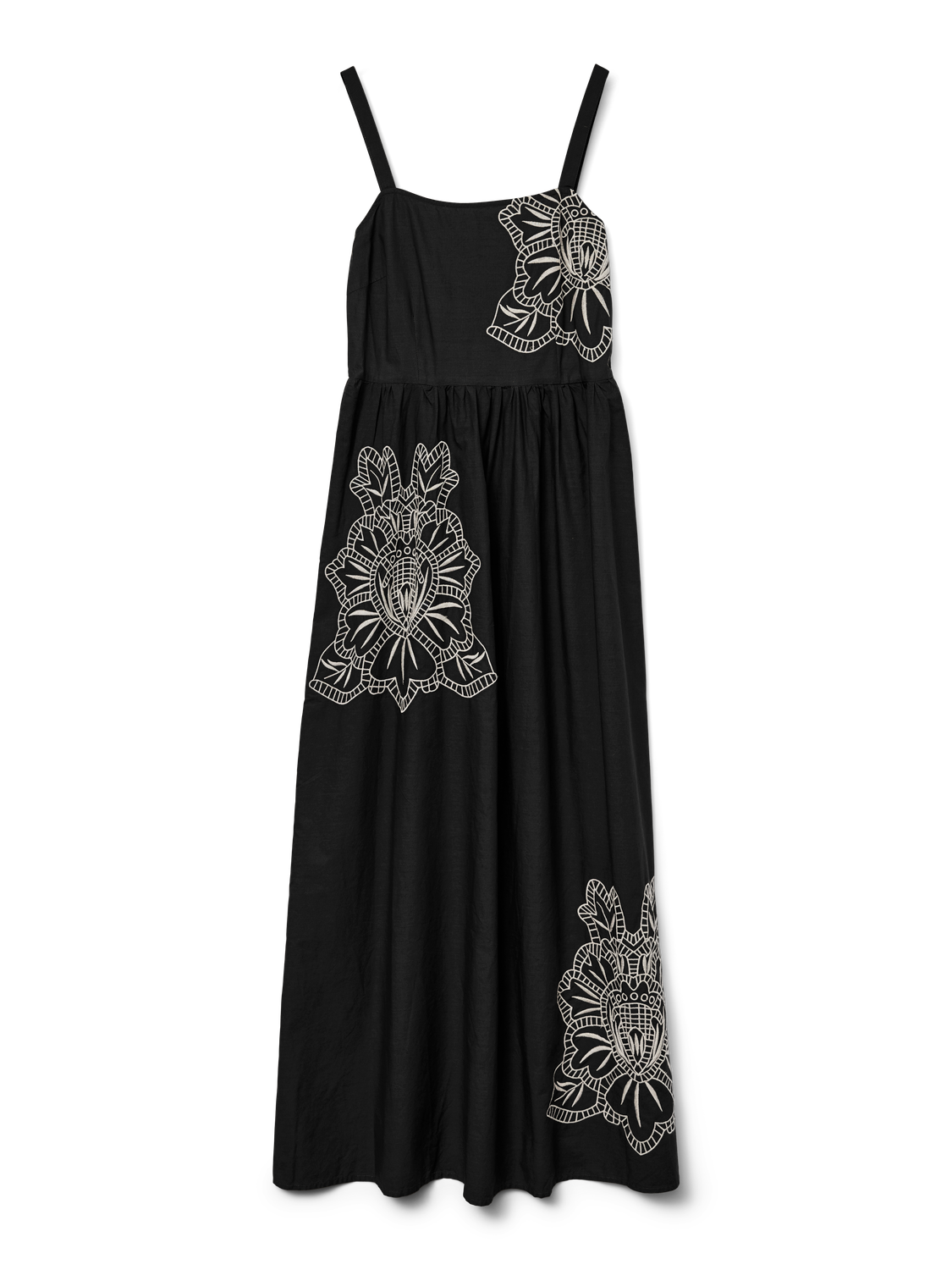 VMCINDY EMBROIDERED MAXI DRESS